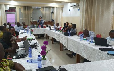 Chantal Shalukoma (scientific director of the ICCN), intervened during the BonDiv final workshop to motivate the BonDiv researchers and encourage the continuation of the BonDiv